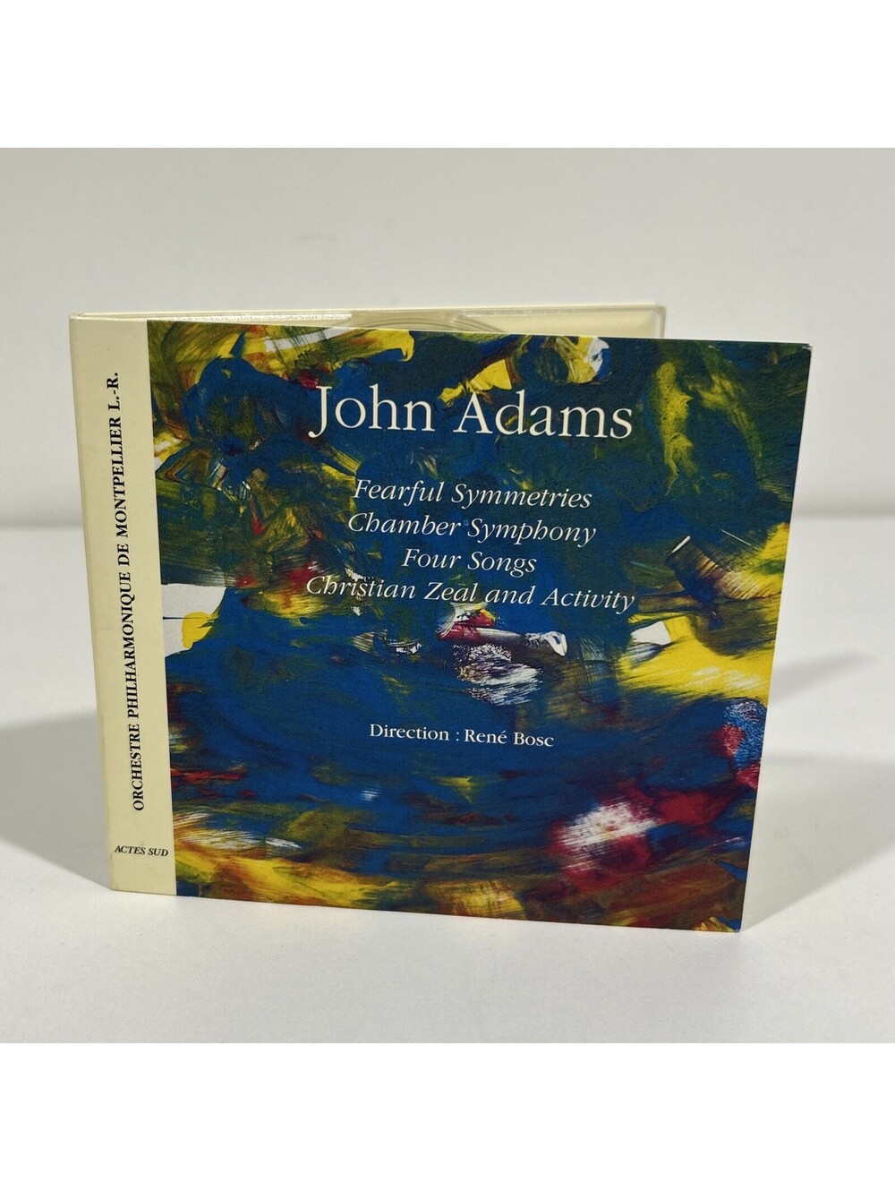 JOHN ADAMS Four Songs Symphony Fearful Symmetries René Bosc CD